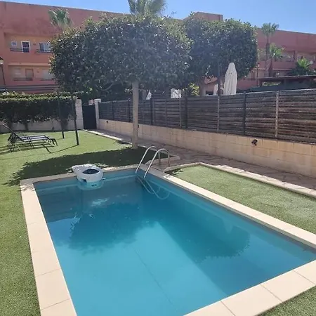 Апартаменты Homes Of Spain, Paraiso Playa, Ed Fatu Hiva Bajo Con Piscina Privada Y Jardin Privado En Primera Linea De Playa, Wifi Вера