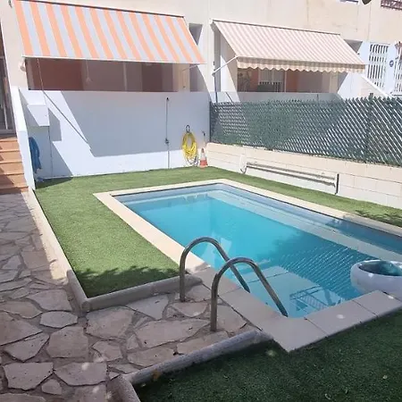 Homes Of Spain, Paraiso Playa, Ed Fatu Hiva Bajo Con Piscina Privada Y Jardin Privado En Primera Linea De Playa, Wifi Апартаменты Вера